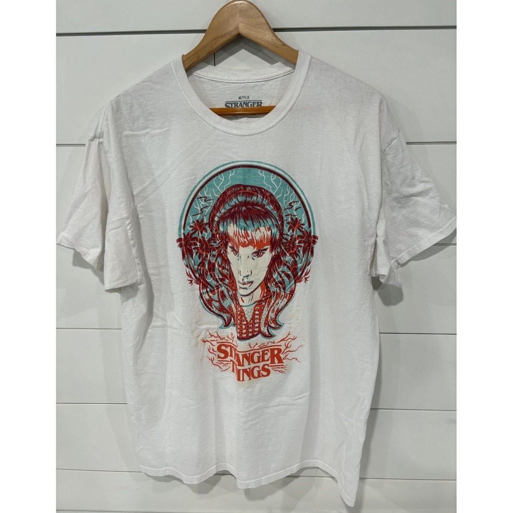 NETFLIX STRANGER THINGS‎ Eleven 11 Shirt White Size Extra Large XL Men's Women's